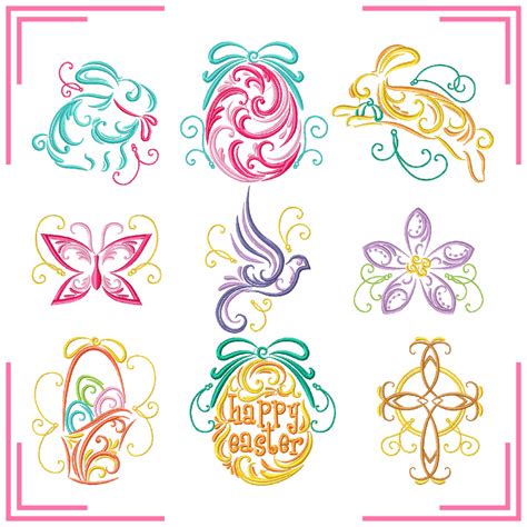 Easter Machine Embroidery Designs