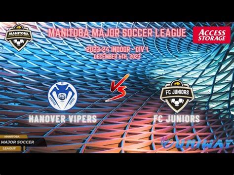 December Th Wsf Div Fc Juniors Vs Hanover Vipers Youtube