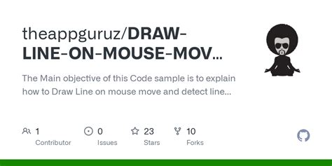 Github Theappguruzdraw Line On Mouse Move And Detect Line Collision