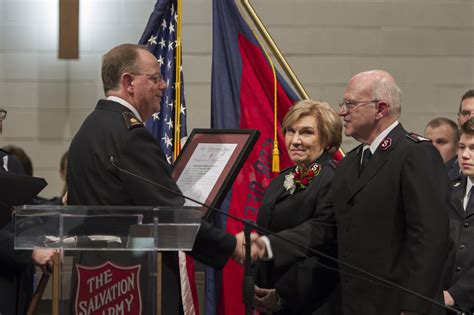 The Salvation Army International The General Leads Retirement