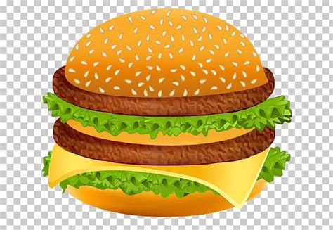 Hamburger Mcdonalds Big Mac Veggie Burger Fast Food French Fries Png