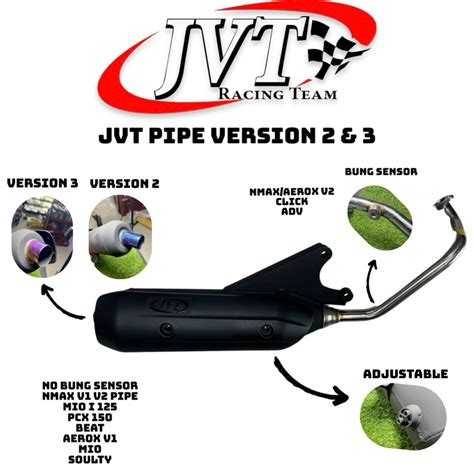 Jvt Pipe V Silent Killer Power Pipe Mio Sporty Soulty Mio I Nmax