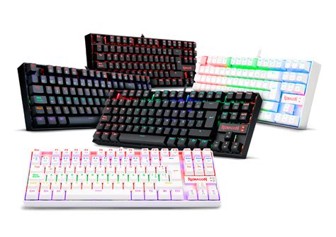 Teclado Tenkeyless KUMARA K552 Black Rainbow Redragon