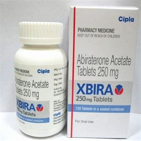 Abiraterone Acetate 250 Mg Tablets Packaging Type Box At Rs 4200