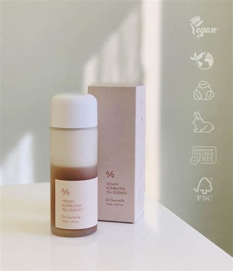 Dr Ceuracle Vegan Kombucha Tea Essence - Luvia Beauty - 0794815853