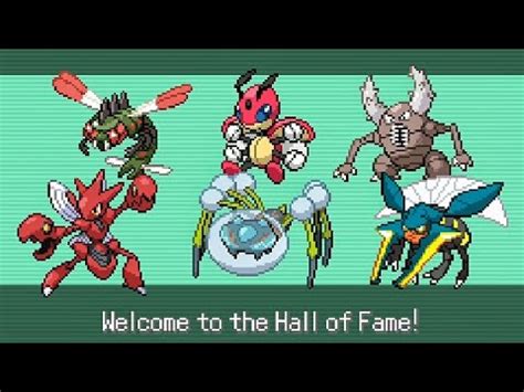 Inclement Emerald Bug Monotype Elite Four Champion Rematch Challenge