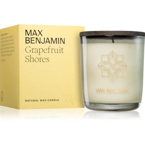 Max Benjamin Grapefruit Shores Scented Candle 210 G Mysupermarketcompare