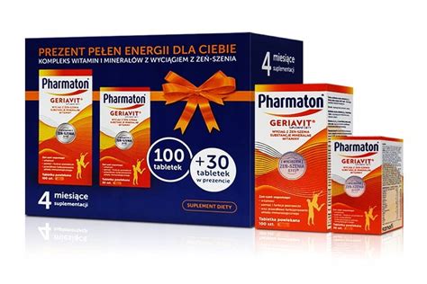 Pharmaton Geriavit Tabletek Tabletek Erli Pl