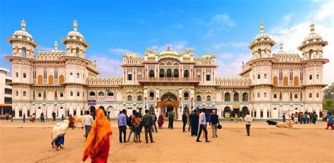 Janki Temple at Janakpur Dham, the grand, gorgeous temple at Sita's ...