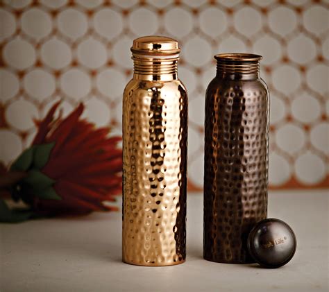 Peak Life Pure Copper Water Bottle For Drinking Copper Bottle Water