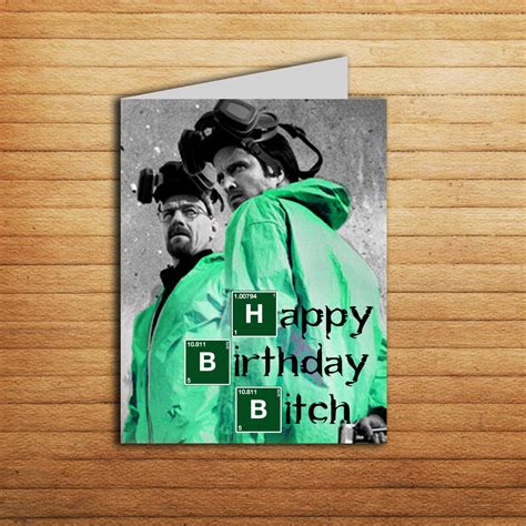 Breaking Bad Birthday Card Printable Happy By Enjoyprintable