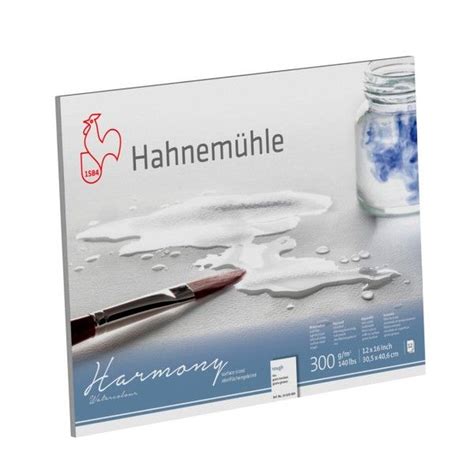 Bloco Aquarela Hahnemuhle Watecolour Harmony T R 300g 030 X 040 Cm