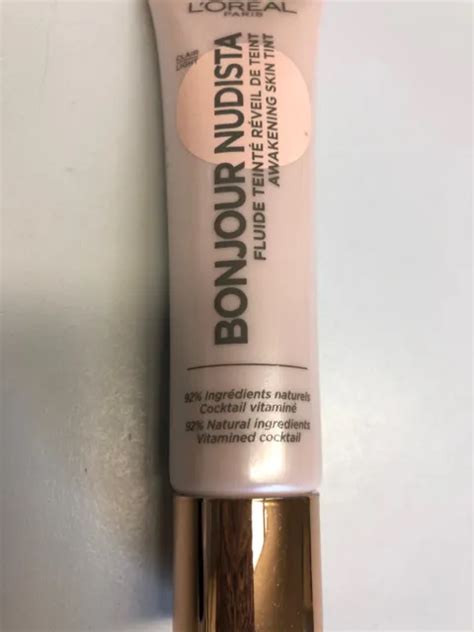 LORÉAL PARIS WAKE Up Glow Bonjour Nudista BB Cream Make Up Farbe