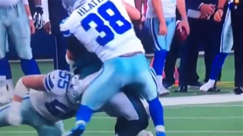 VIDEO: Cowboys Pass Rusher Leighton Vander Esch Taken to Locker Room ...