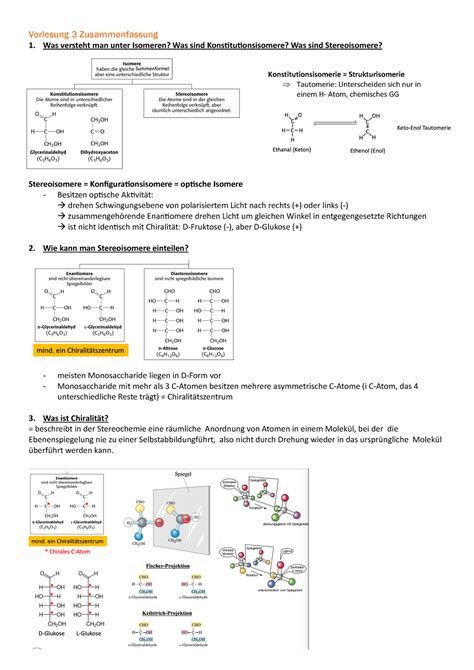 Biochemie Vorlesung Zusammenfassung Vorlesung Zusammenfassung Was