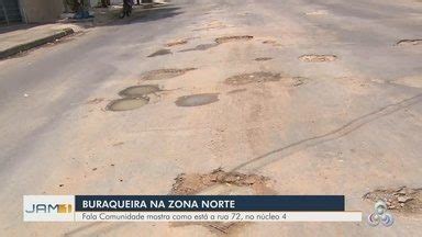 JAM 1ª edição Fala Comunidade Moradores reclamam de buracos na Zona