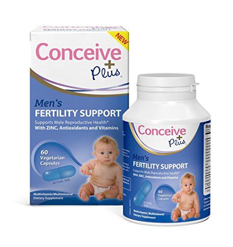 Conceive Plus Men Fertility Supplement Pills Drive Testosterone And