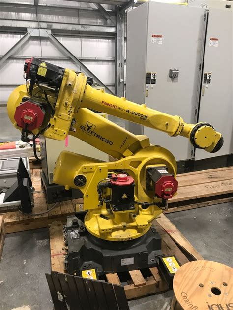 5 Fanuc 200kg Palletizing Robot R 200ib100h