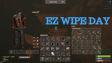 Ez Force Wipe Day Rust Youtube