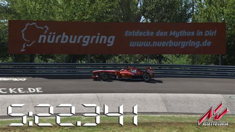 Assetto Corsa 2013 Ferrari F138 Nürburgring Nordschleife Lap Times