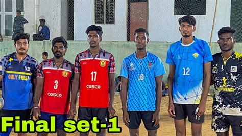 Final Set Mayiladuthurai Vs Alan Team Seven Star Volley Support