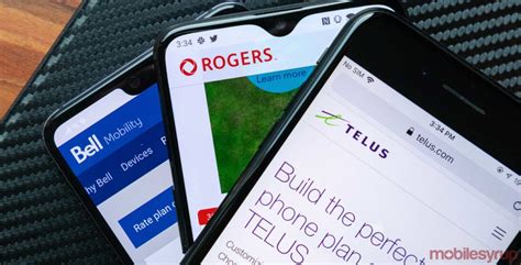 Bell Telus Rogers Offering Gb Bonus Data With Most Plans