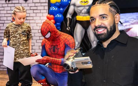 Drake Celebrates Son Adonis' 5th Birthday With Superhero Party