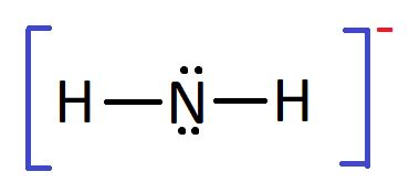 What is the type of hybridization in NH${_2^-}$ ion? | Quizlet