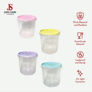 Jual Toples Sealware 5 Liter Toples Bulat 5L Tempat Kerupuk Toples