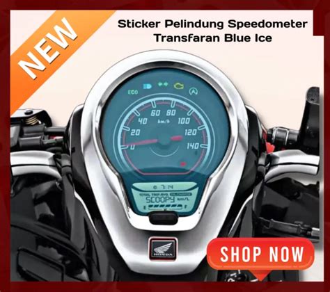 Sticker Anti Gores Speedometer Stiker Pelindung Retak Speedometer