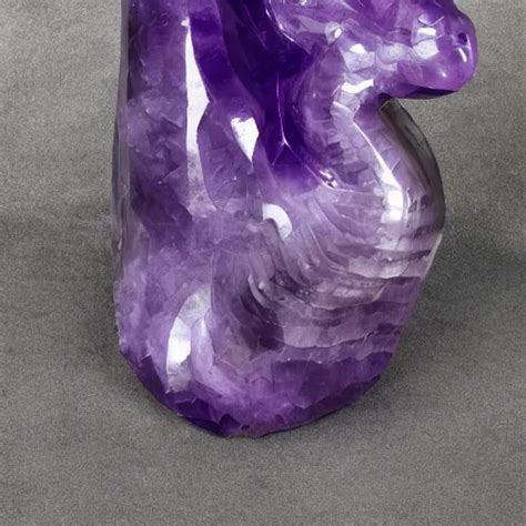 Detail Amethyst Sculpture Of A Dragon Stable Diffusion OpenArt