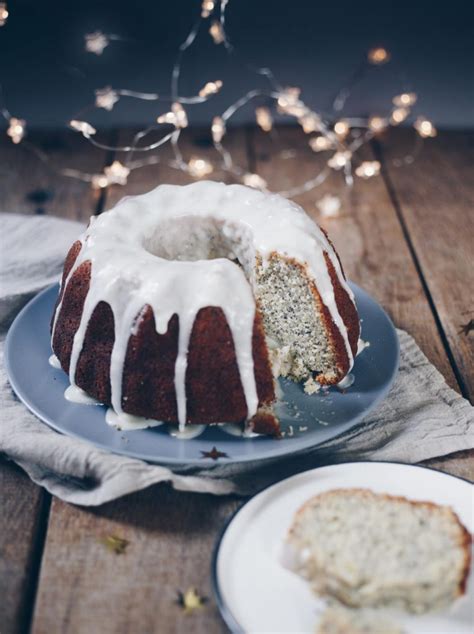 Eierlikör Mohn Kuchen super saftiges Rührkuchenrezept