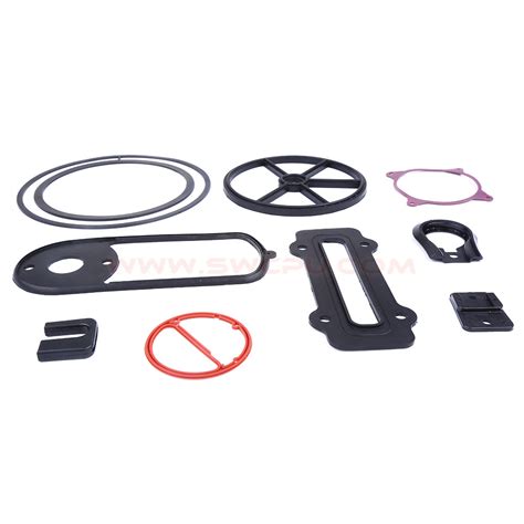 Zhongde Molded OEM NBR EPDM FKM Silicone Rubber Seal Gasket For Flange