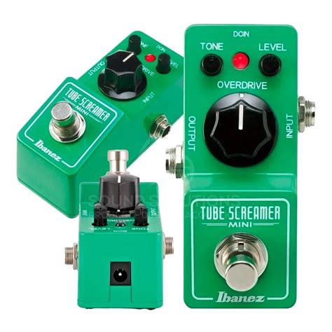 Pedal De Efeito Para Guitarra Ibanez Tsmini Tube Screamer Pedal