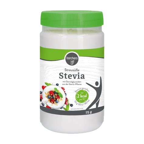 Borchers Streusüße Stevia 75g Jetzt bestellen Borchers Deutsch Zuc