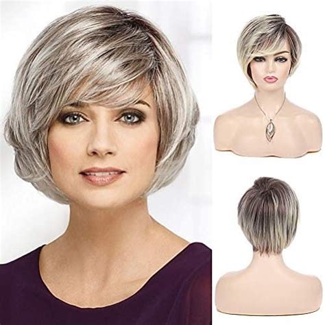 Gender Women S Wig Type Natural Wigs Color Shade Gray Hair Material