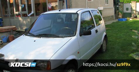 Elad Haszn Lt Fiat Cinquecento I Sz F X Kocsi Hu