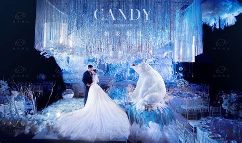 冰雪主题婚礼《北极光》 来自糖果candy婚礼策划客照案例 婚礼精选