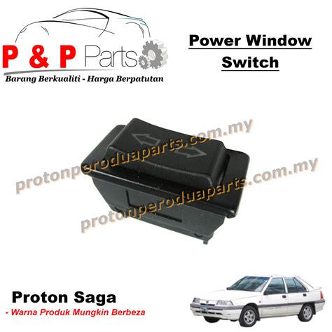 Power Window Switch Suis Cermin Tingkap - Proton Saga Iswara - 5 PIN - Proton Perodua Parts ...