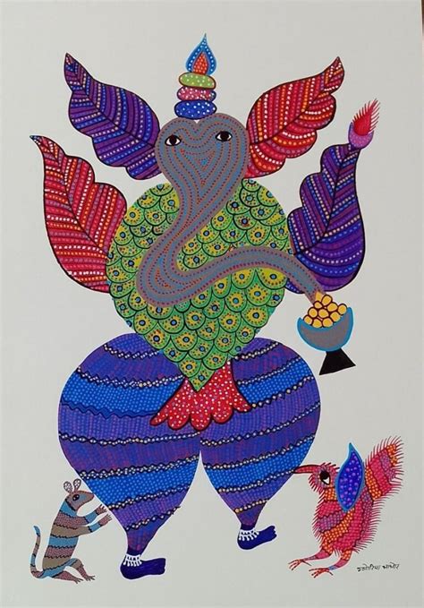 Bhil Pithora Painting X International Indian Folk Art