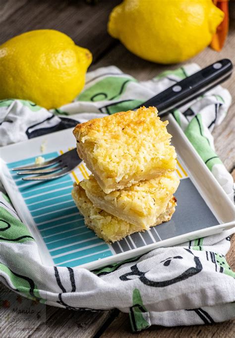 Coconut Lemon Bars Manila Spoon