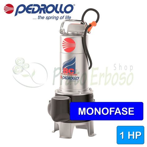 BCm 10 50 N 10m Elettropompa BICANALE Per Acque Luride Monofase