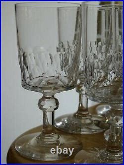 Anciens Verres A Porto Cristal St Louis Modele Labruyere Ht Cm