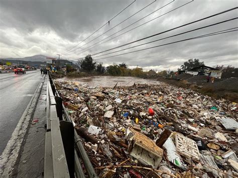 Se habilitó Ruta 68 se sacaron 880 toneladas de basura del Mapocho