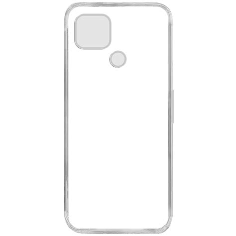 Casotec Soft Tpu Back Case Cover For Realme C21y Clear