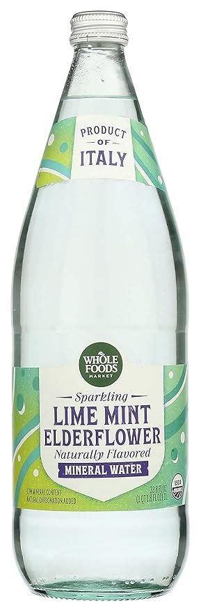 Whole Foods Market Italian Sparkling Mineral Water Lime