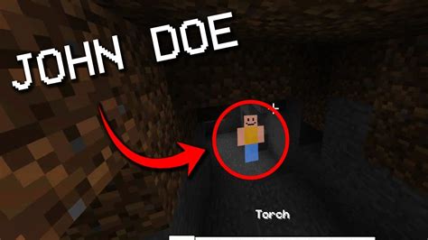 John Doe Joined My Minecraft World What Is He Going To Do Scary Minecraft Video Youtube