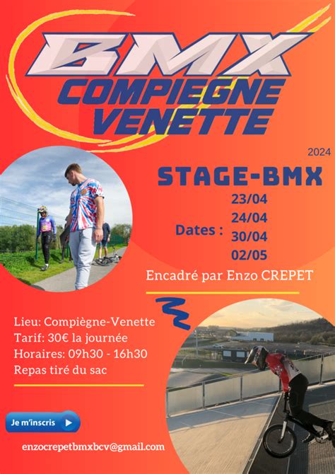 Stage De Printemps Association BMX Clairoix