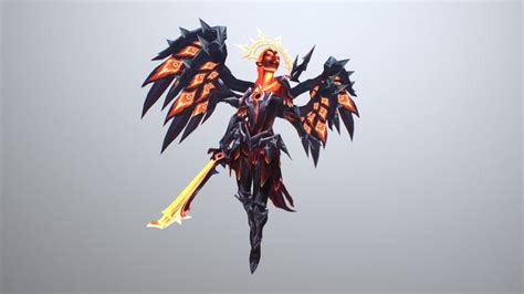 Artstation Sun Eater Kayle Desenhos