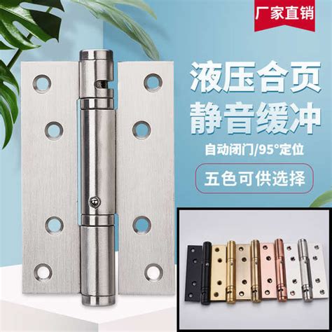 Stainless Steel Invisible Door Hinge Door Closer Hydraulic Cushioning